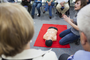 The Hillsborough Rescue Squad Teaches American Heart Association CPR Courses
